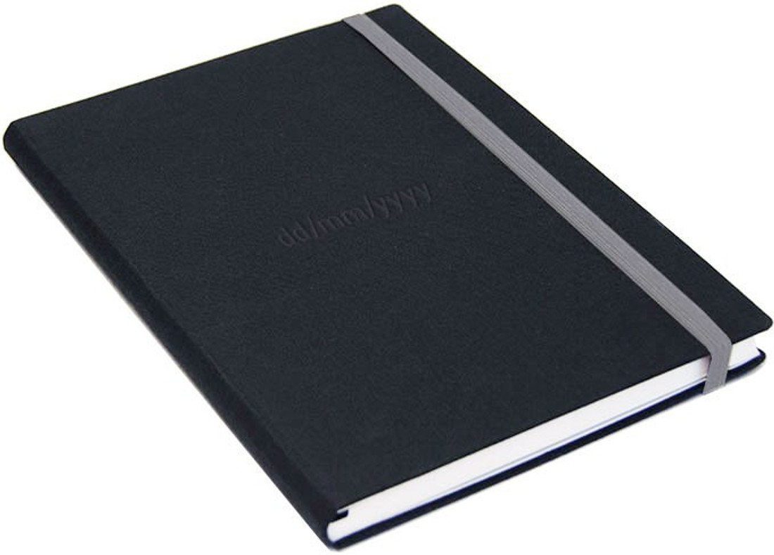 Rubberband The Notebook Linen A5 Diary Hard Bound Price in India Buy