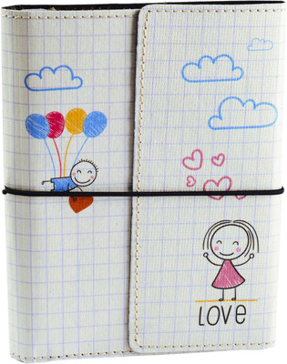 Ecoleatherette Valentine Gift A6 Journal Spiral Bound