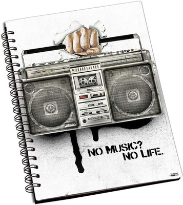 50% OFF on Shoperite No Music No Life A5 Notebook Ring Bound 50% OFF on Shoperite No Music No Life A5 Notebook Ring Bound