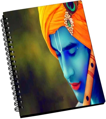 74% OFF on AMY 3d Bright Lord Krishna A5 Notebook Spiral Bound 74% OFF on AMY 3d Bright Lord Krishna A5 Notebook Spiral Bound