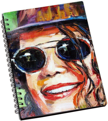 74% OFF on Shoprock Michael Jackson Painting A5 Notebook Ring Bound
