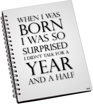 81% OFF on Shoprock Quotes About Life A5 Notebook Ring Bound