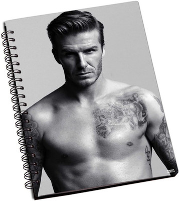 77% OFF on Shoprock David Beckham A5 Notebook Ring Bound