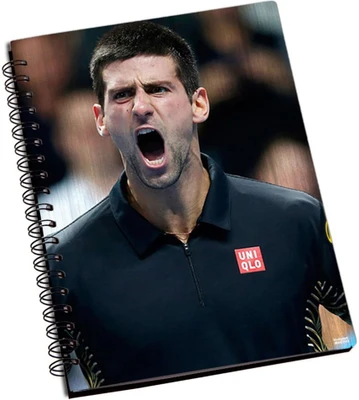 50% OFF on Shoperite Novak Djokovic Celebrate A5 Notebook Ring Bound