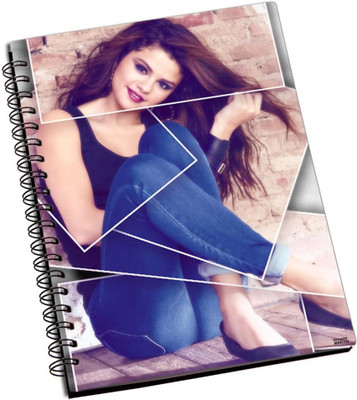 50% OFF on Shoperite Selena Gomez Cute A5 Notebook Ring Bound