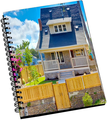 74% OFF on AMY Cute Beautiful House A5 Notebook Spiral Bound 74% OFF on AMY Cute Beautiful House A5 Notebook Spiral Bound