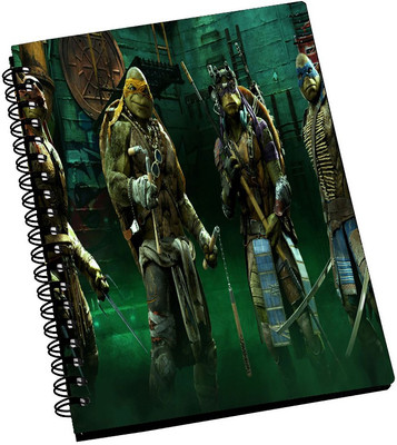 74% OFF on AMY 3D Ninja Turtles Fighters with There Weapons A5 Notebook Spiral Bound 74% OFF on AMY 3D Ninja Turtles Fighters with There Weapons A5 Notebook Spiral Bound
