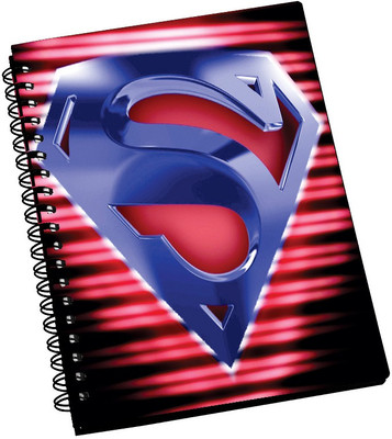 69% OFF on AMY Super Man Logo Stylish A5 Notebook Spiral Bound 69% OFF on AMY Super Man Logo Stylish A5 Notebook Spiral Bound