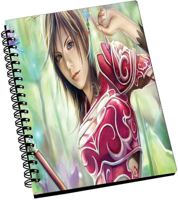 74% OFF on AMY Cute 3D Blue Eye Girl A5 Notebook Spiral Bound 74% OFF on AMY Cute 3D Blue Eye Girl A5 Notebook Spiral Bound