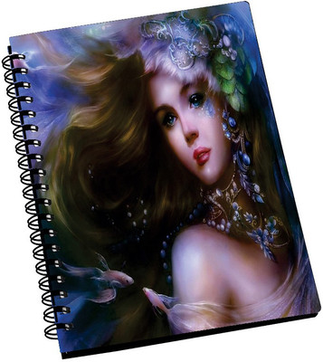 74% OFF on AMY Old Vintage Alone Girl Art A5 Notebook Spiral Bound 74% OFF on AMY Old Vintage Alone Girl Art A5 Notebook Spiral Bound