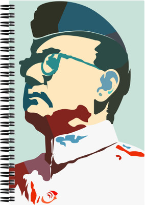 21% OFF on Art Emporio Shubhash Chandra Bose A5 Notebook Spiral
