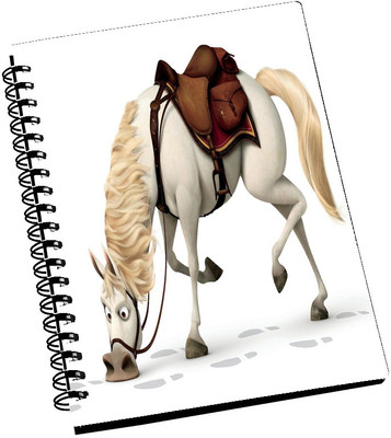 74% OFF on AMY Cute Animaterd 3d White Horse A5 Notebook Spiral Bound 74% OFF on AMY Cute Animaterd 3d White Horse A5 Notebook Spiral Bound
