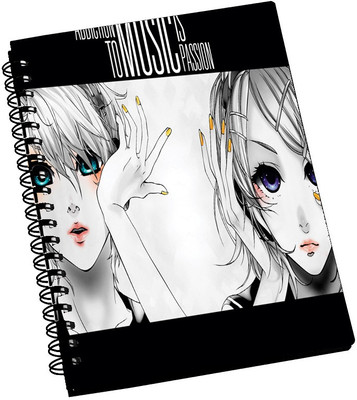 69% OFF on AMY Addiction to Music is Passion A5 Notebook Spiral Bound 69% OFF on AMY Addiction to Music is Passion A5 Notebook Spiral Bound