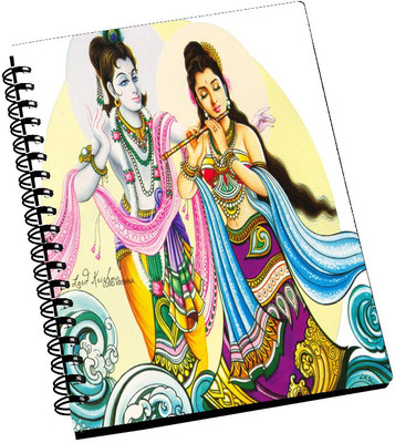 74% OFF on AMY Abstract Goddess Radha Playing Murli with Lord Krishna A5 Notebook Spiral Bound 74% OFF on AMY Abstract Goddess Radha Playing Murli with Lord Krishna A5 Notebook Spiral Bound
