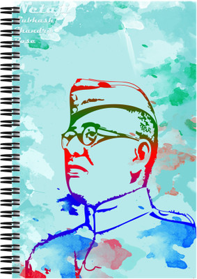 21% OFF on Art Emporio Netaji Subash Chandra Bose A5 Notebook Spiral
