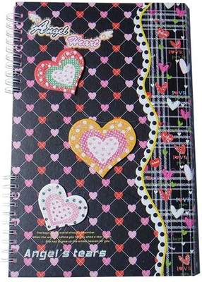 11% OFF on BJ Angel Heart A5 Writing Pad Spiral Bound 11% OFF on BJ Angel Heart A5 Writing Pad Spiral Bound