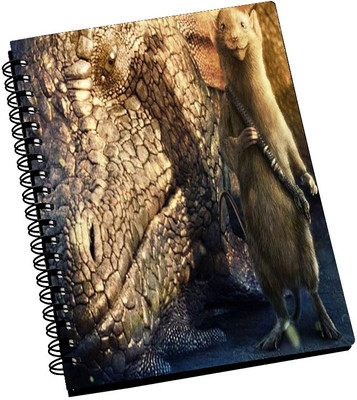 74% OFF on AMY Chronicles of Narnia Dragon & Mouse A5 Notebook Spiral Bound