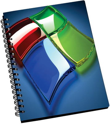69% OFF on AMY Windows Seven Colorful A5 Notebook Spiral Bound 69% OFF on AMY Windows Seven Colorful A5 Notebook Spiral Bound