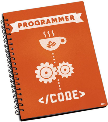 78% OFF on Shoprock Programmer Code A5 Notebook Ring Bound