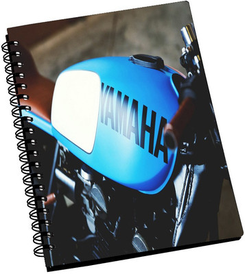 74% OFF on AMY Blue Yamaha Bike A5 Notebook Spiral Bound 74% OFF on AMY Blue Yamaha Bike A5 Notebook Spiral Bound