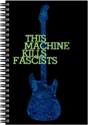 42% OFF on Art Emporio This Machine Kills Facists A5 Notebook Spiral