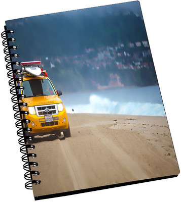 74% OFF on AMY Lifeguard Car A5 Notebook Spiral Bound