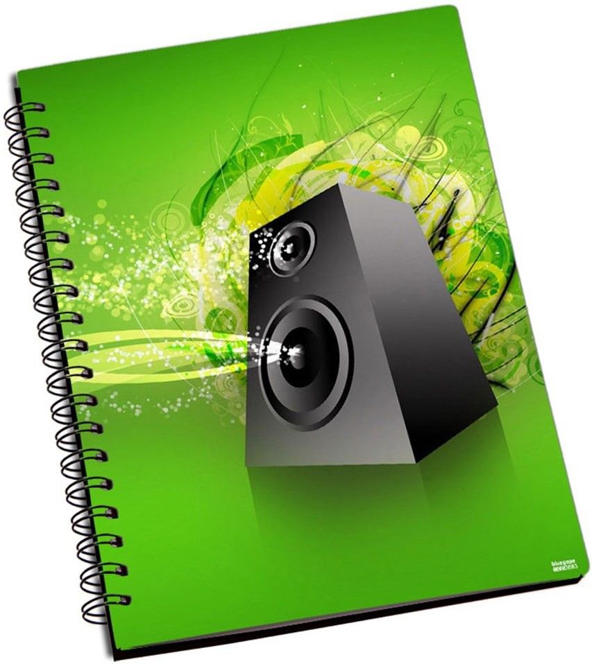77% OFF on Shoprock Green Music A5 Notebook Ring Bound