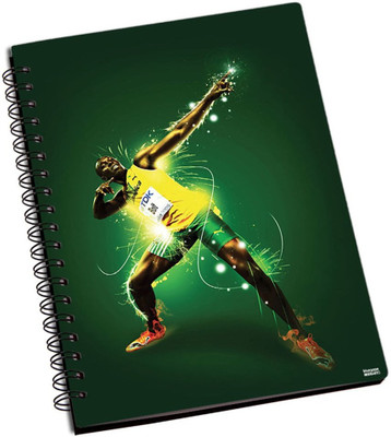 50% OFF on Shoperite Usain Bolt A5 Notebook Ring Bound