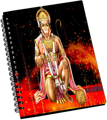 74% OFF on AMY 3D Lord Hanuman with Bright Background A5 Notebook Spiral Bound 74% OFF on AMY 3D Lord Hanuman with Bright Background A5 Notebook Spiral Bound
