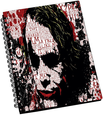 74% OFF on AMY Joker The Dark Knight A5 Notebook Spiral Bound 74% OFF on AMY Joker The Dark Knight A5 Notebook Spiral Bound