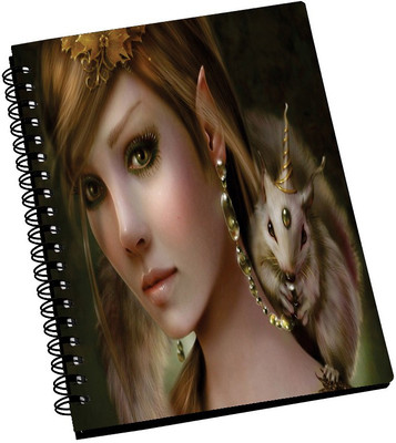 74% OFF on AMY Beautiful 3D Elf Girl with Fantasy Mouse A5 Notebook Spiral Bound 74% OFF on AMY Beautiful 3D Elf Girl with Fantasy Mouse A5 Notebook Spiral Bound