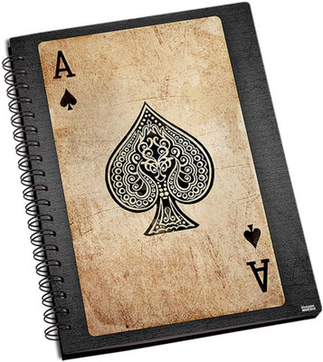 78% OFF on Shoprock Ace Of Spades A5 Notebook Ring Bound