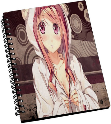 74% OFF on AMY Cute Fantacy Big Eye Girl A5 Notebook Spiral Bound 74% OFF on AMY Cute Fantacy Big Eye Girl A5 Notebook Spiral Bound