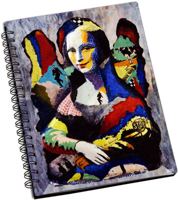 50% OFF on Shoperite Mona Lisa Colourful A5 Notebook Ring Bound
