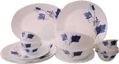 9% OFF on Larah Fluted Ageria Pack of 9 Dinner Set