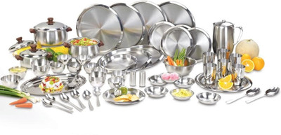 12% OFF on Vinod Two Tone Pack of 61 Dinner Set 12% OFF on Vinod Two Tone Pack of 61 Dinner Set