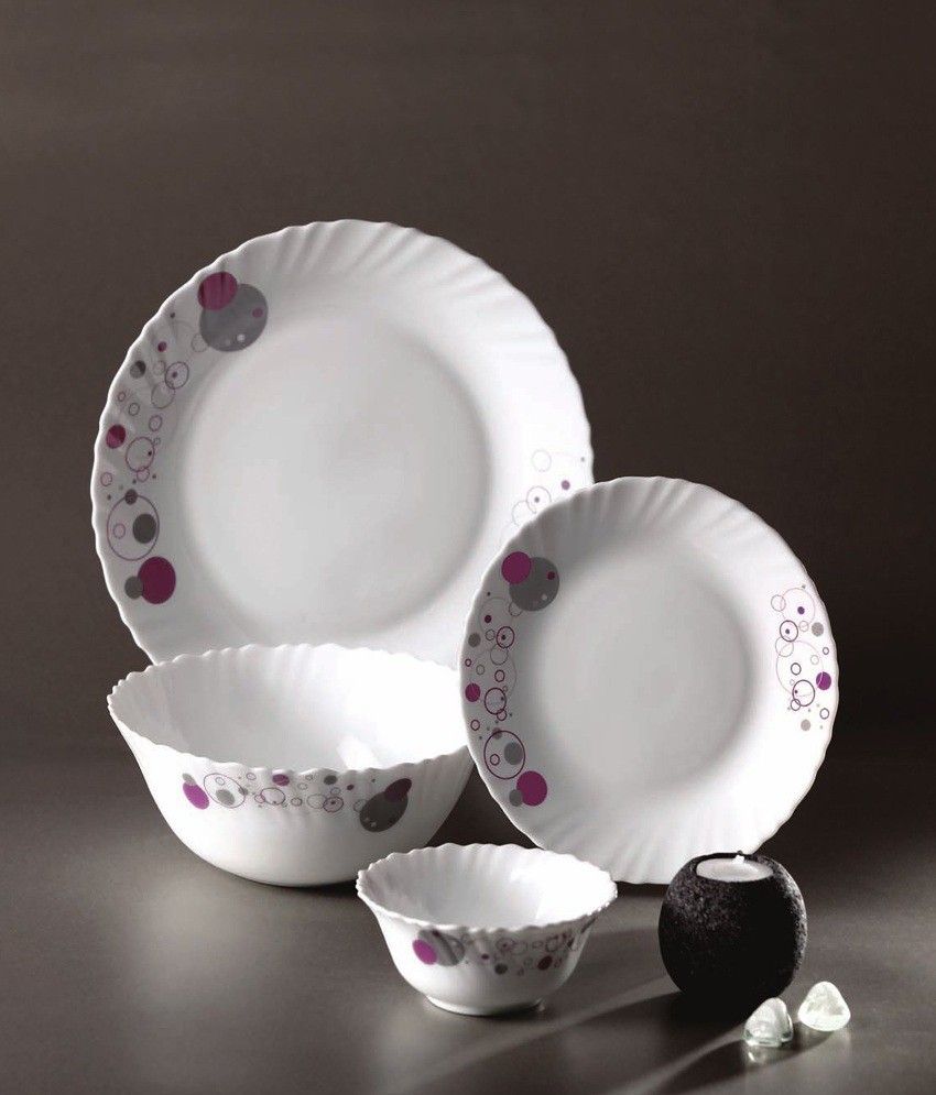 7% OFF on Laopala Diva Purple Haze Pack of 13 Dinner Set 7% OFF on Laopala Diva Purple Haze Pack of 13 Dinner Set