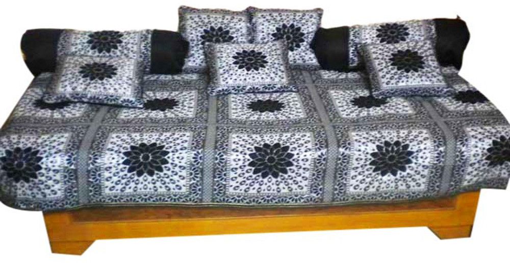 46% OFF on JBG Home Store Cotton, Polyester Floral Diwan Set 46% OFF on JBG Home Store Cotton, Polyester Floral Diwan Set