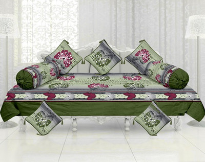 25% OFF on Lali Prints Cotton Printed Diwan Set