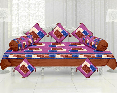 25% OFF on Lali Prints Cotton Printed Diwan Set