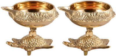 4% OFF on 1st Home Diya Set Brass Table Diya 4% OFF on 1st Home Diya Set Brass Table Diya