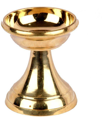 7% OFF on Swayambhu Brass Table Diya