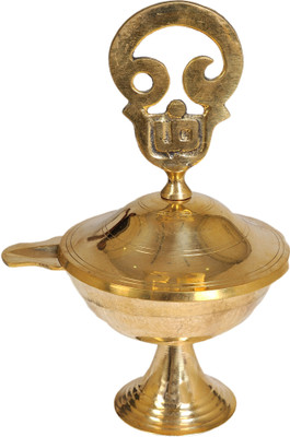12% OFF on Exotic India Wick Brass Table Diya 12% OFF on Exotic India Wick Brass Table Diya