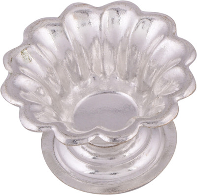 48% OFF on GS Museum Silver Plated Table Diya