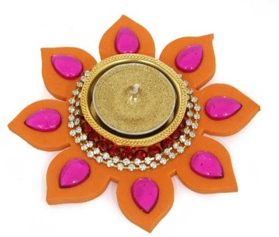 4% OFF on Gifts By Meeta Plastic Table Diya