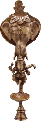 35% OFF on Handecor Ganesh Deepak with bell Brass Hanging Diya 35% OFF on Handecor Ganesh Deepak with bell Brass Hanging Diya