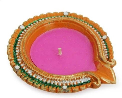 6% OFF on Gifts By Meeta Earthenware Table Diya