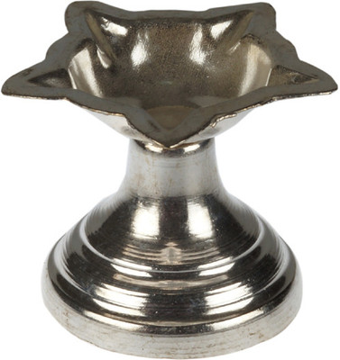52% OFF on Abhushan Hyderabadi German Metal Silver Plated Table Diya 52% OFF on Abhushan Hyderabadi German Metal Silver Plated Table Diya