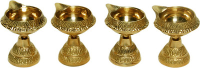 25% OFF on MA Design Hut Brass Table Diya Set