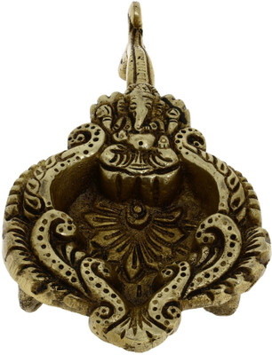 29% OFF on ShalinIndia Traditional Brass Table Diya